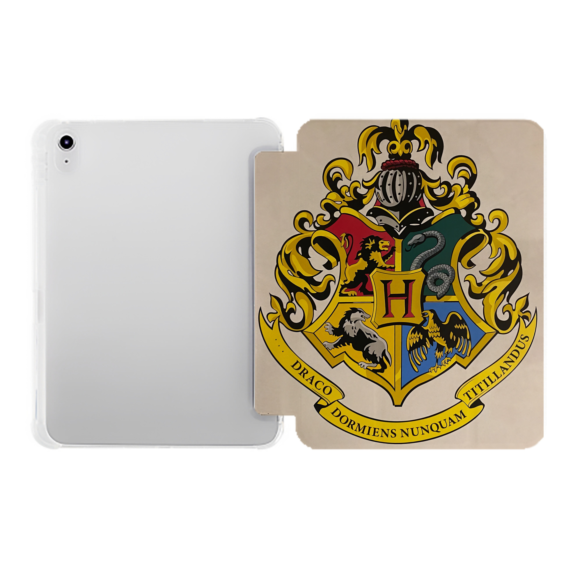 （画像用） Harry Potter ハリー・ポッターシリーズ IPad ケース ペン収納付き 三つ折りスタンド PUレザー×シリコン 対応機種9.5/10.5/10.9インチ